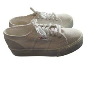 Superga ACOTW White Platform Sneakers 9
